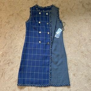 NWT Julia Jordan Plaid Dress Size 2
